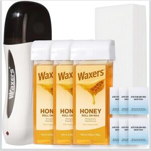 Waxers Roll-On Wax Kit with Heater, Honey - NEW!